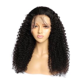Curly Human Hair Wig Lace Hair Products (Option: 13x6 150density-30inch)