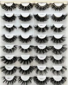 New Volume Mink 25MM False Eyelashes (Option: 649AF)
