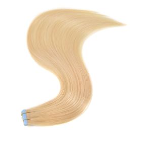 Female Traceless Invisible Real Hair Wig Extension (Option: 613Color-18inch-20pcs)