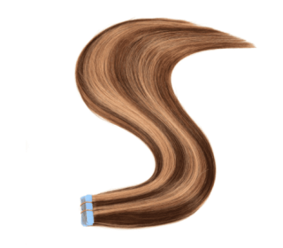 Female Traceless Invisible Real Hair Wig Extension (Option: P427-18inch-20pcs)