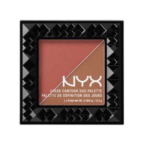 NYX Cheek Contour Duo Palette (Color: 04 Wine &Dine)